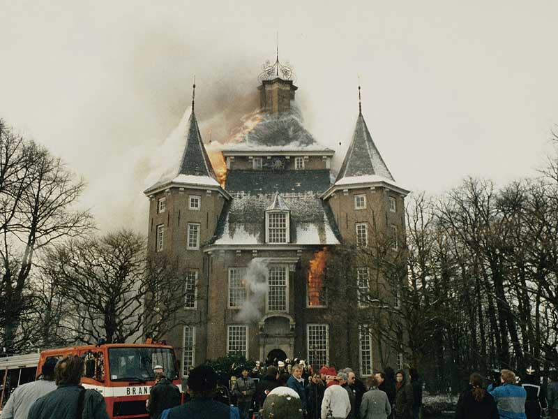Brand kasteel Heemstede – Houten Brand kasteel Heemstede