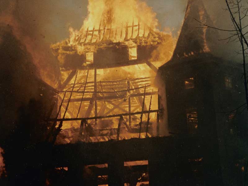 Brand kasteel Heemstede – Houten Brand kasteel Heemstede
