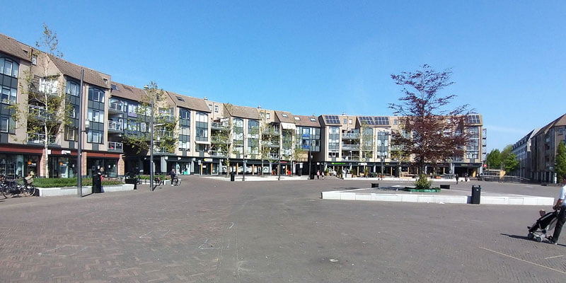 houten centrum – Houten Houten Centrum (Het Rond) tijdens Koningsdag 2021